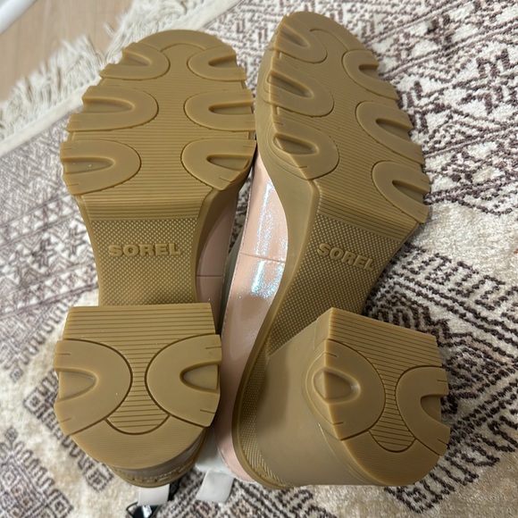 NWT Sorel BREX waterproof leather patent toe platform chunky boots US 9 euro 40 - Picture 8 of 8